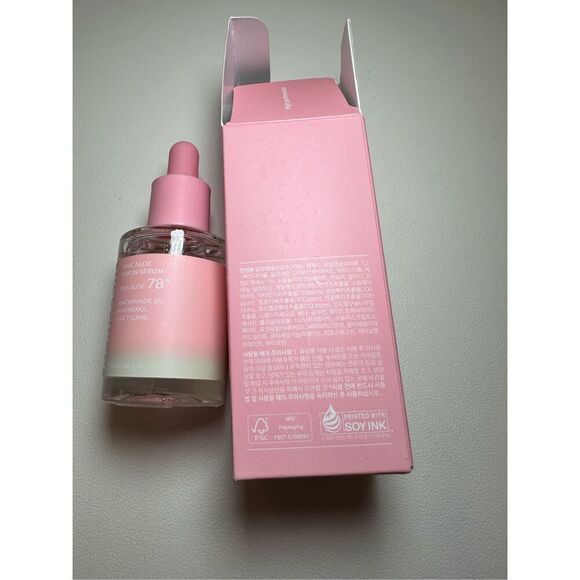 APRILSKIN Pink Aloe Mucin Serum 1.01 fl.oz (30ml) - Picture 3 of 7
